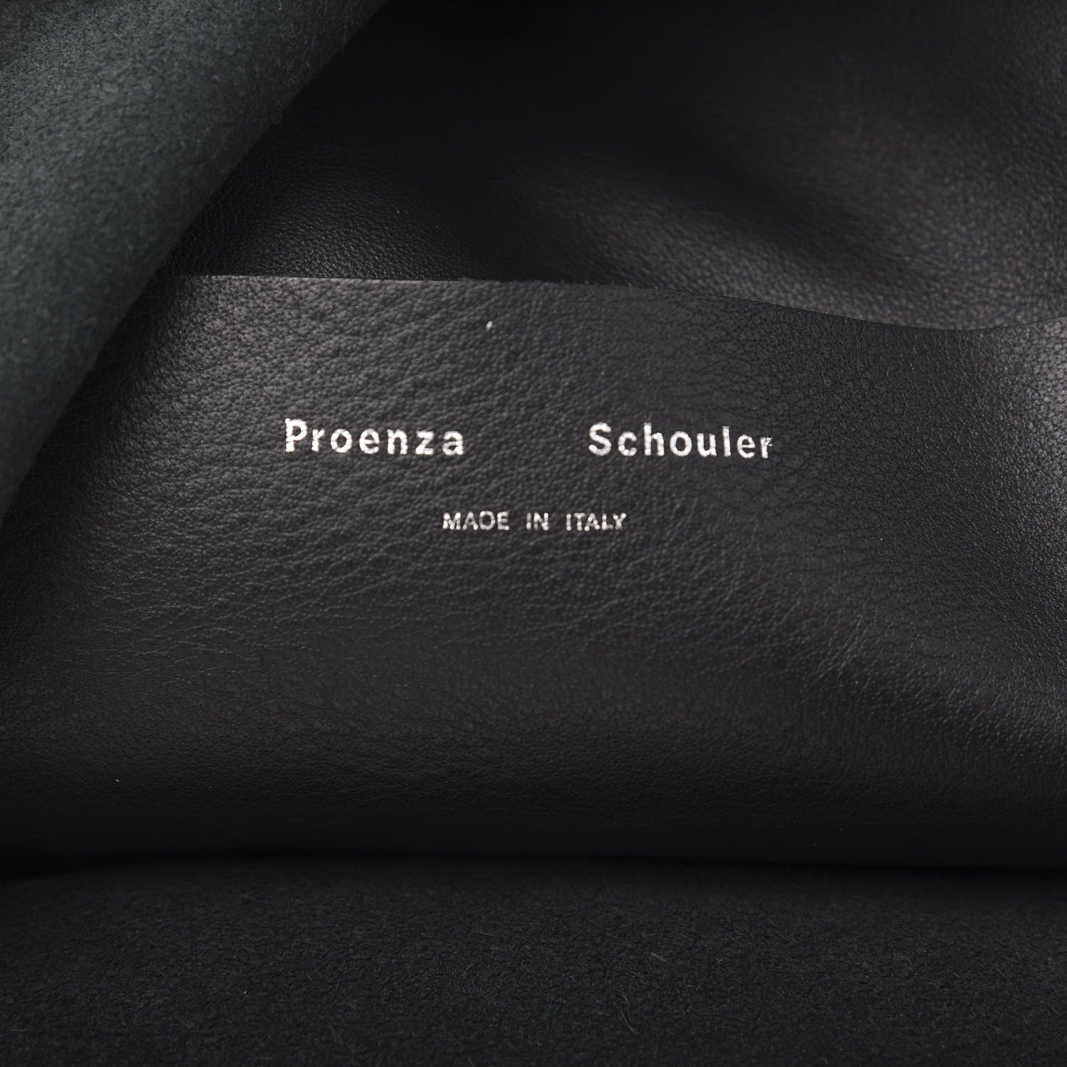 Proenza Schouler Pebbled Calfskin Medium Zip Hobo Black 6 of 9