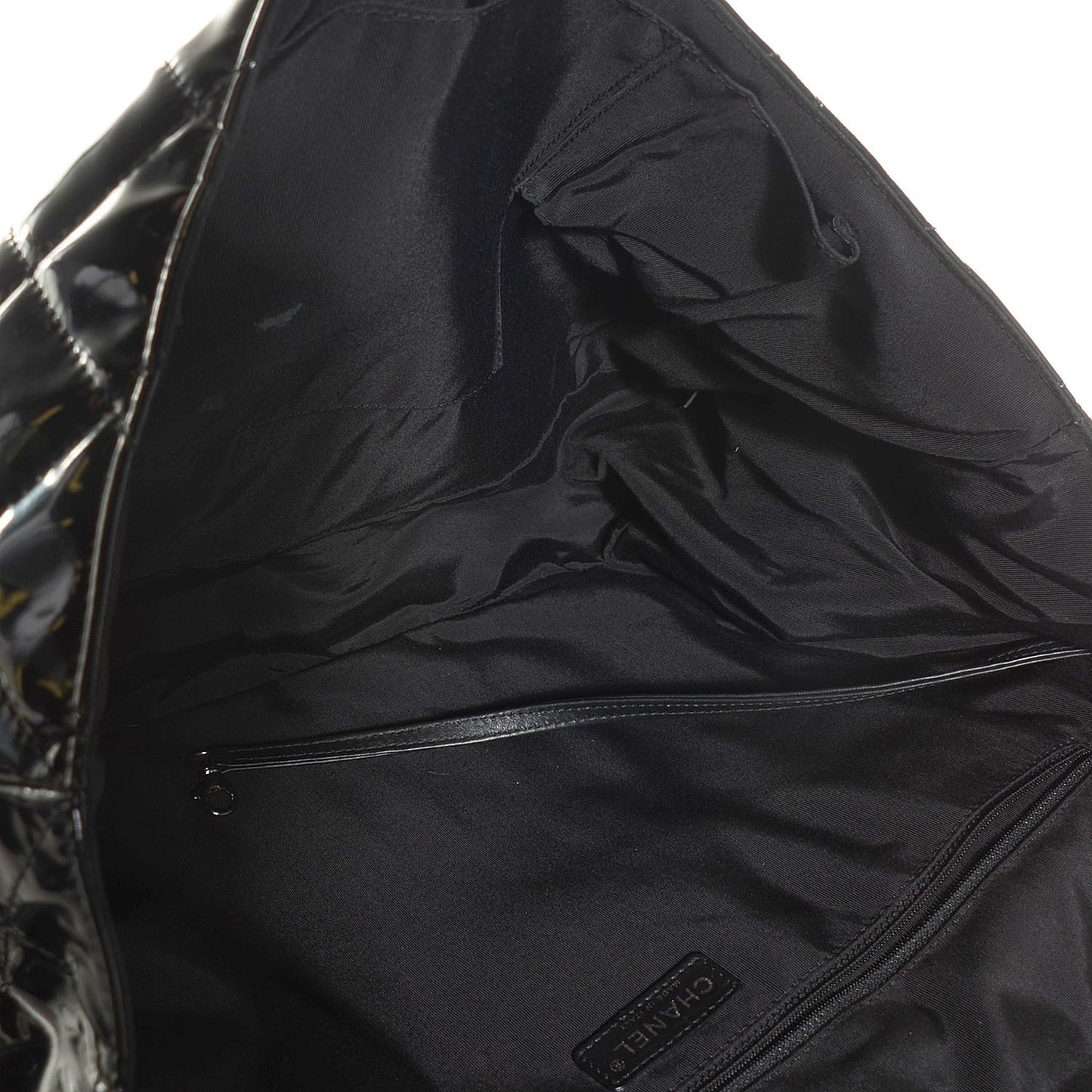 Vinyl Quilted XXL Reissue Flap Black