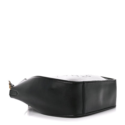 Stella McCartney Eco Alter Nappa Perforated Logo Mini Crossbody Black 4 of 12
