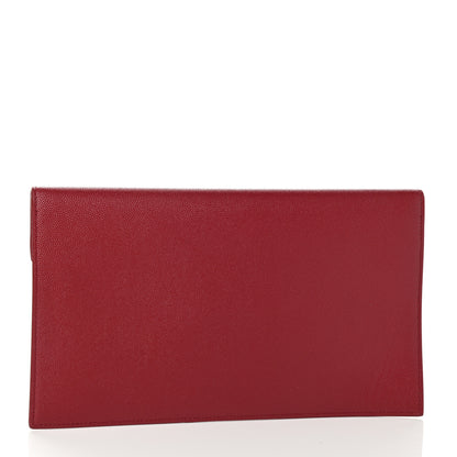 Saint Laurent Grain De Poudre Uptown Pouch Opyum Red 3 of 8