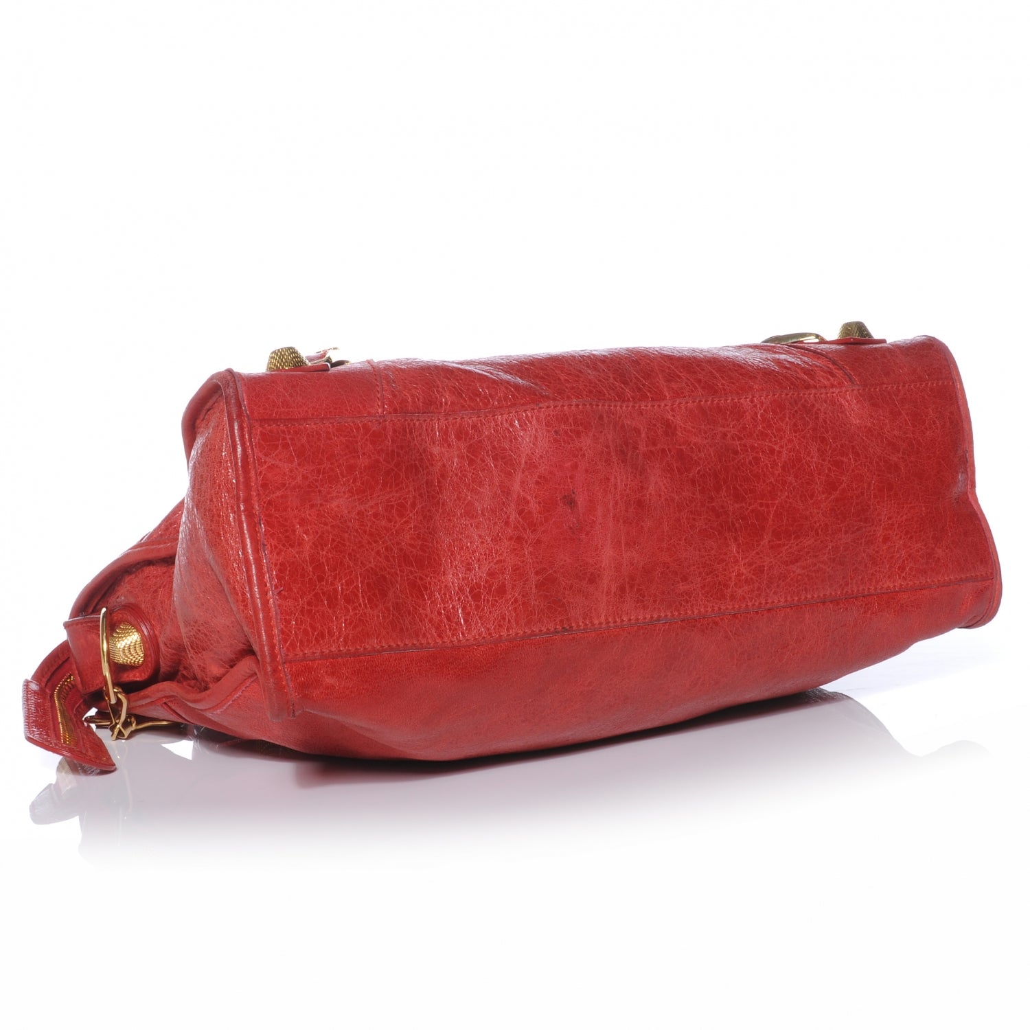 Balenciaga Chevre Giant 21 Gold Hardware City Rouge Vermillon 4 of 7