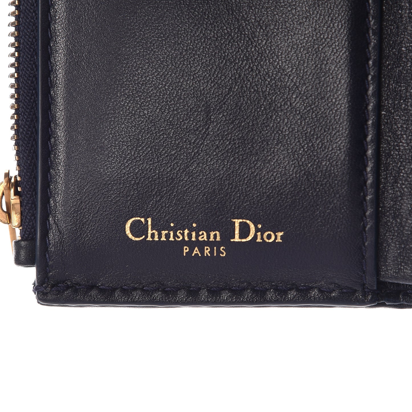 Oblique DiorAddict Wallet Blue