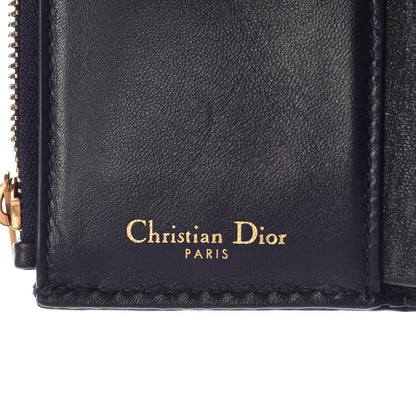 Christian Dior Oblique DiorAddict Wallet Blue 6 of 7