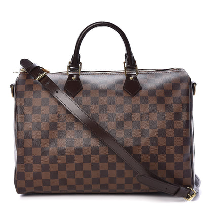 Louis Vuitton Damier Ebene Speedy Bandouliere 35 1 of 10