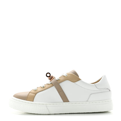 Hermes Calfskin Day Sneakers 35 Multicolor White 1 of 10