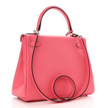 Hermes Evercolor Kelly Retourne 28 Rose Azalee 3 of 12