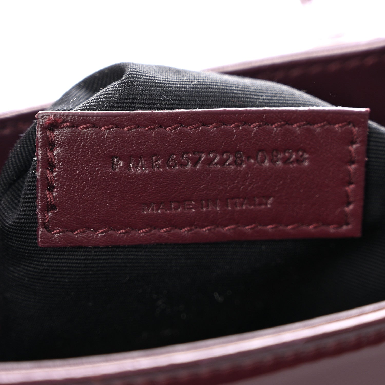 Saint Laurent Patent Calfskin Le 5 A 7 Hobo Spicy Chocolate 7 of 11