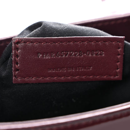 Saint Laurent Patent Calfskin Le 5 A 7 Hobo Spicy Chocolate 7 of 11