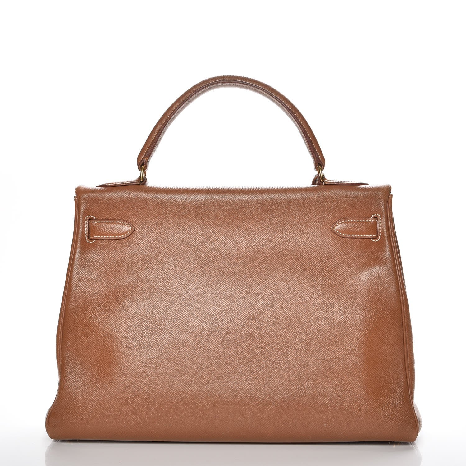 Hermes Courchevel Kelly Retourne 32 Gold 6 of 34