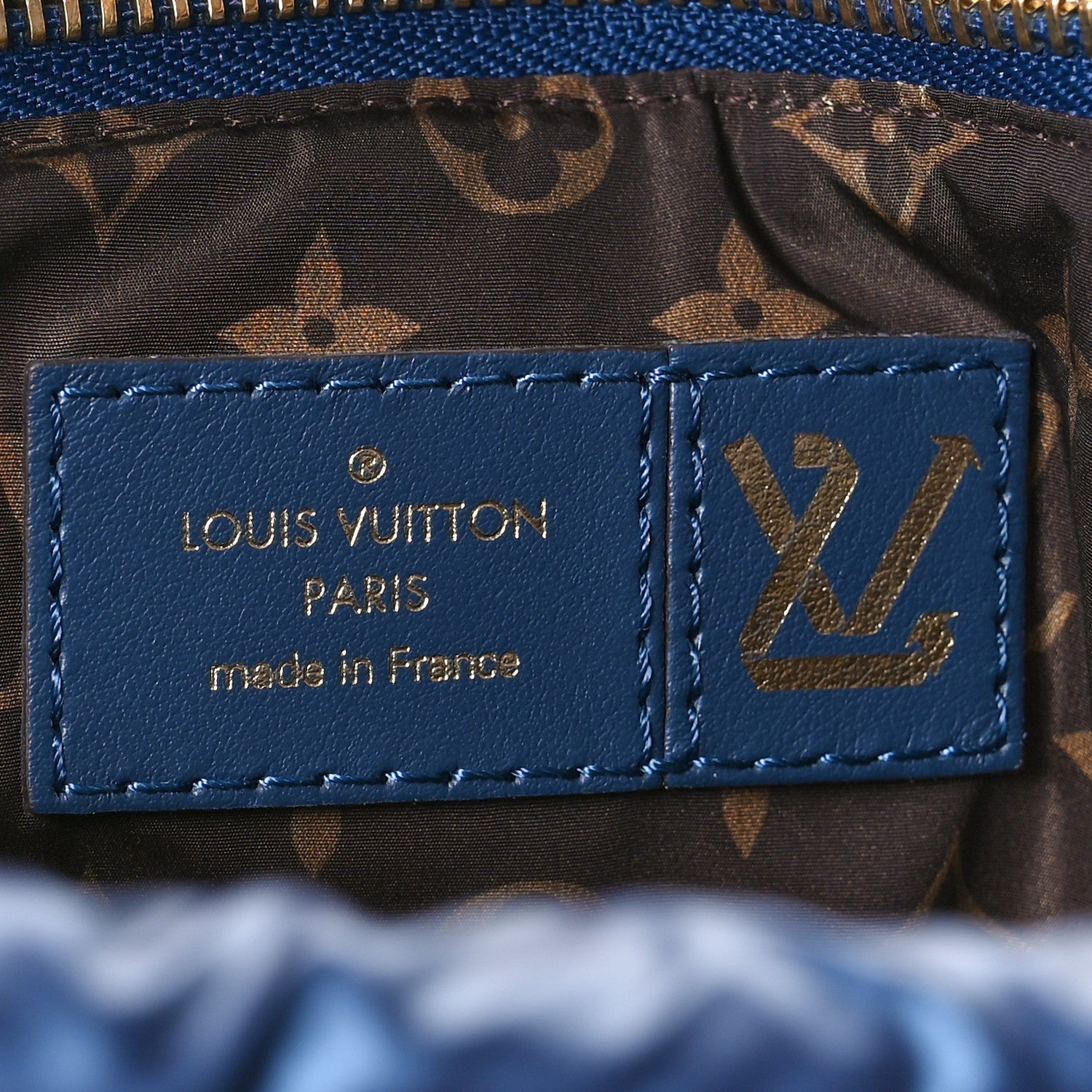 Louis Vuitton Econyl Monogram Pillow Maxi Multi Pochette Accessories Navy Silver 6 of 10