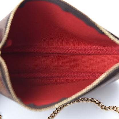 Louis Vuitton Damier Ebene Mini Pochette Accessories 5 of 9