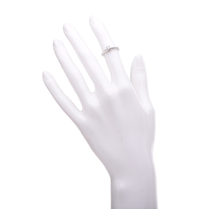 Tiffany Platinum Diamond .19ct Solitaire Engagement Ring 47 4 2 of 5