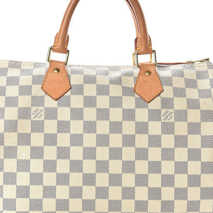 Louis Vuitton Damier Azur Speedy 30 7 of 9