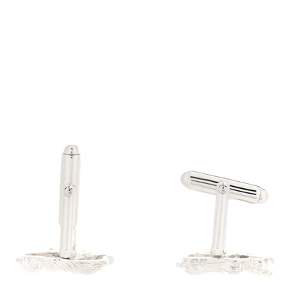 Tiffany Sterling Silver Bear And Bull Cufflinks 3 of 4
