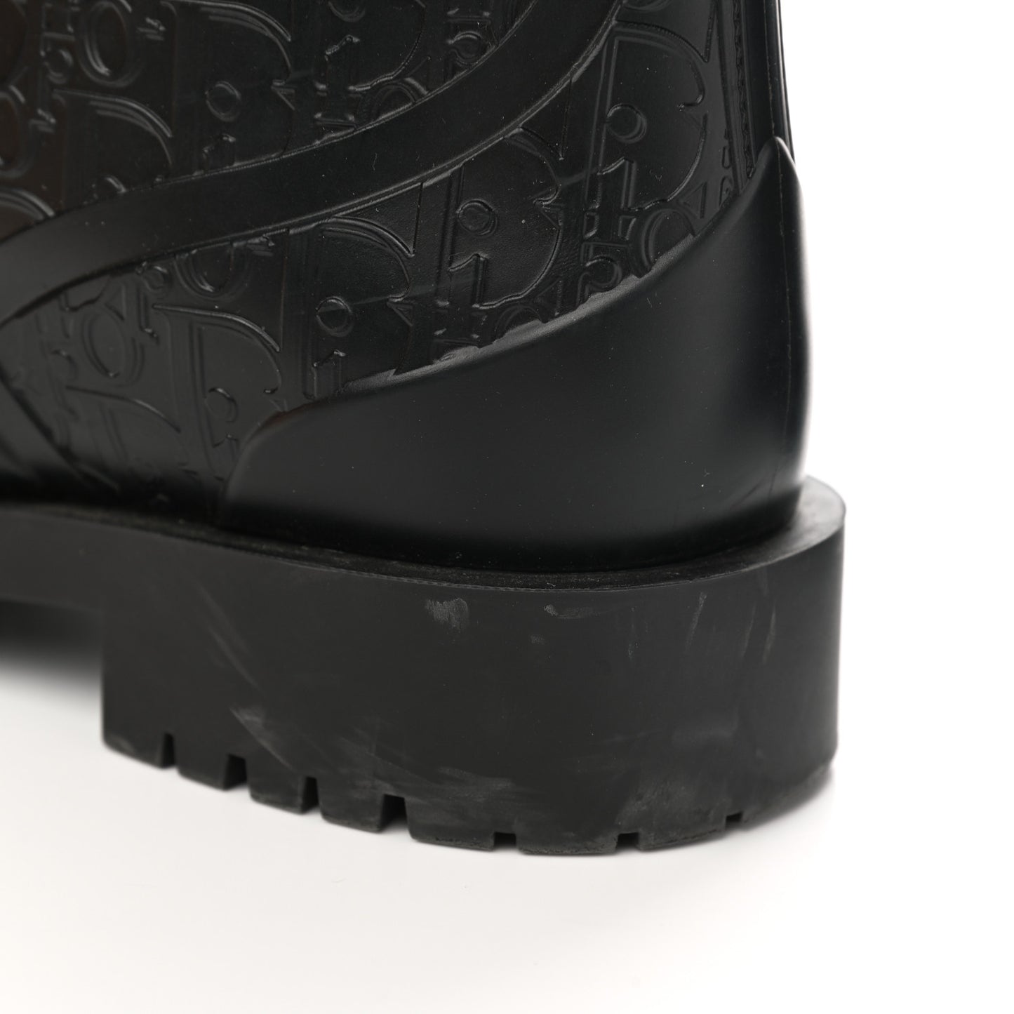 Oblique Rubber Diorcamp Boots 39 Black