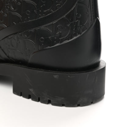 Christian Dior Oblique Rubber Diorcamp Boots 39 Black 10 of 11