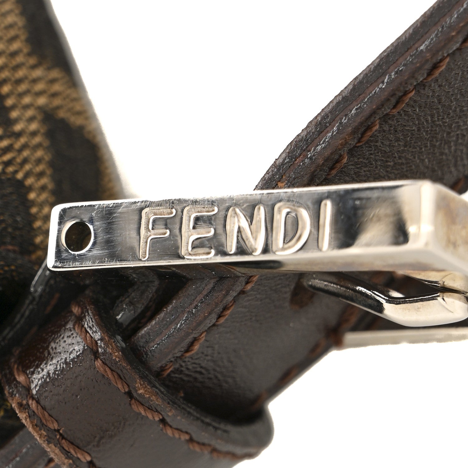Fendi Zucca Baguette Tobacco 1798144 – FASHIONPHILE