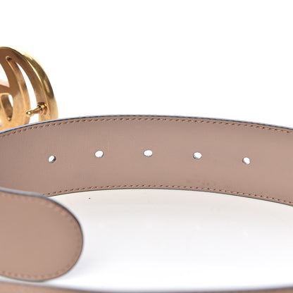 Gucci Calfskin Double G 40mm Belt 80 32 Porcelain Rose 6 of 6