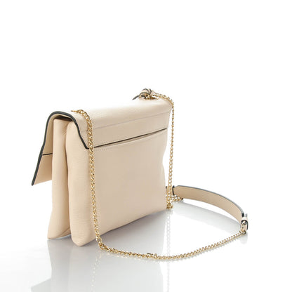 Lanvin Grained Calfskin Mini Sugar Tassel Flap Shoulder Bag Ivory 3 of 8