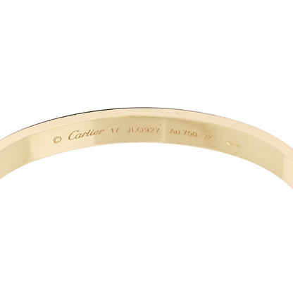 Cartier 18K Yellow Gold LOVE Bracelet 17 6 of 9