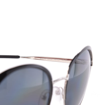 Prada Round Sunglasses SPR 54S Black 5 of 7