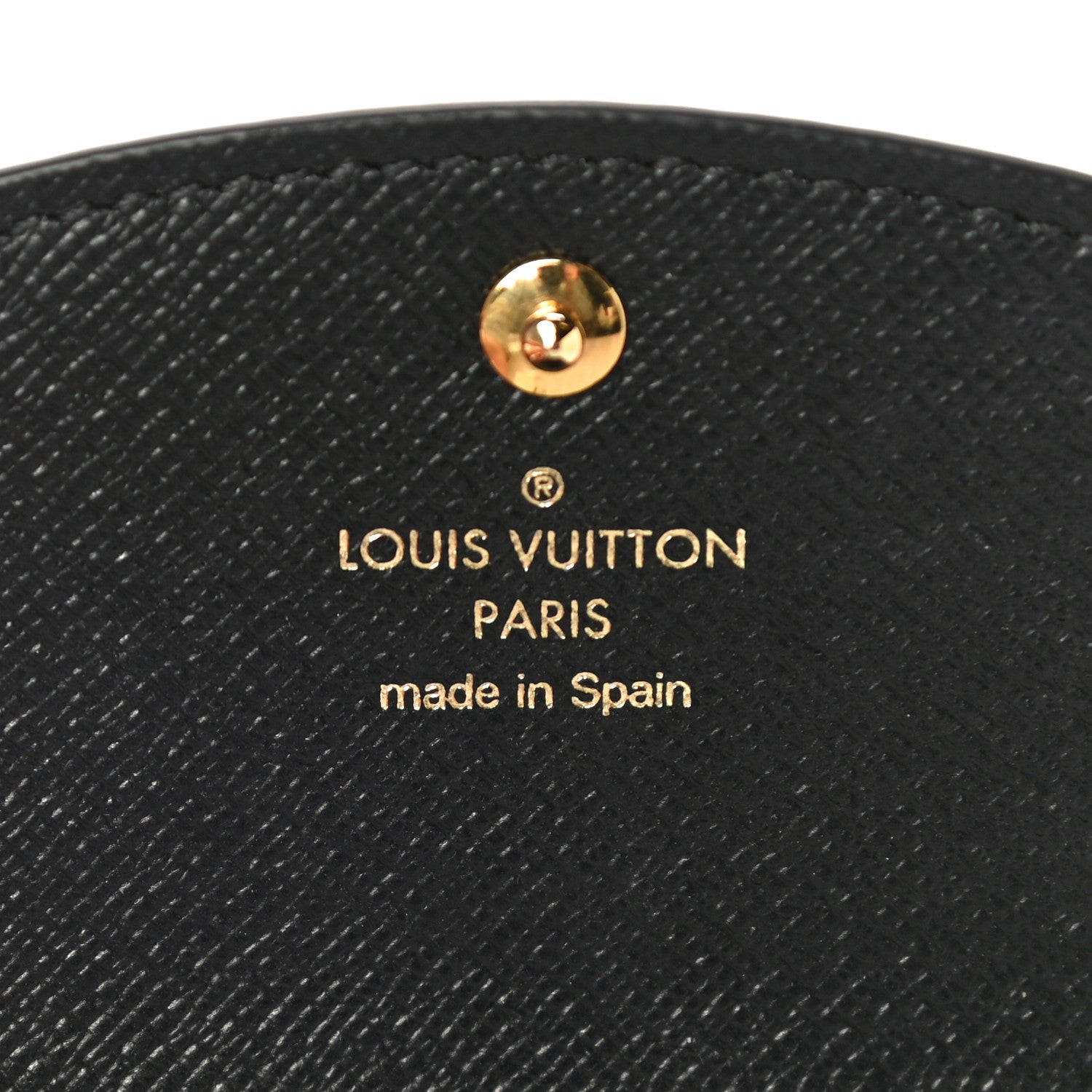 Louis Vuitton Monogram Giant Wild At Heart Rosalie Coin Purse Black 6 of 9