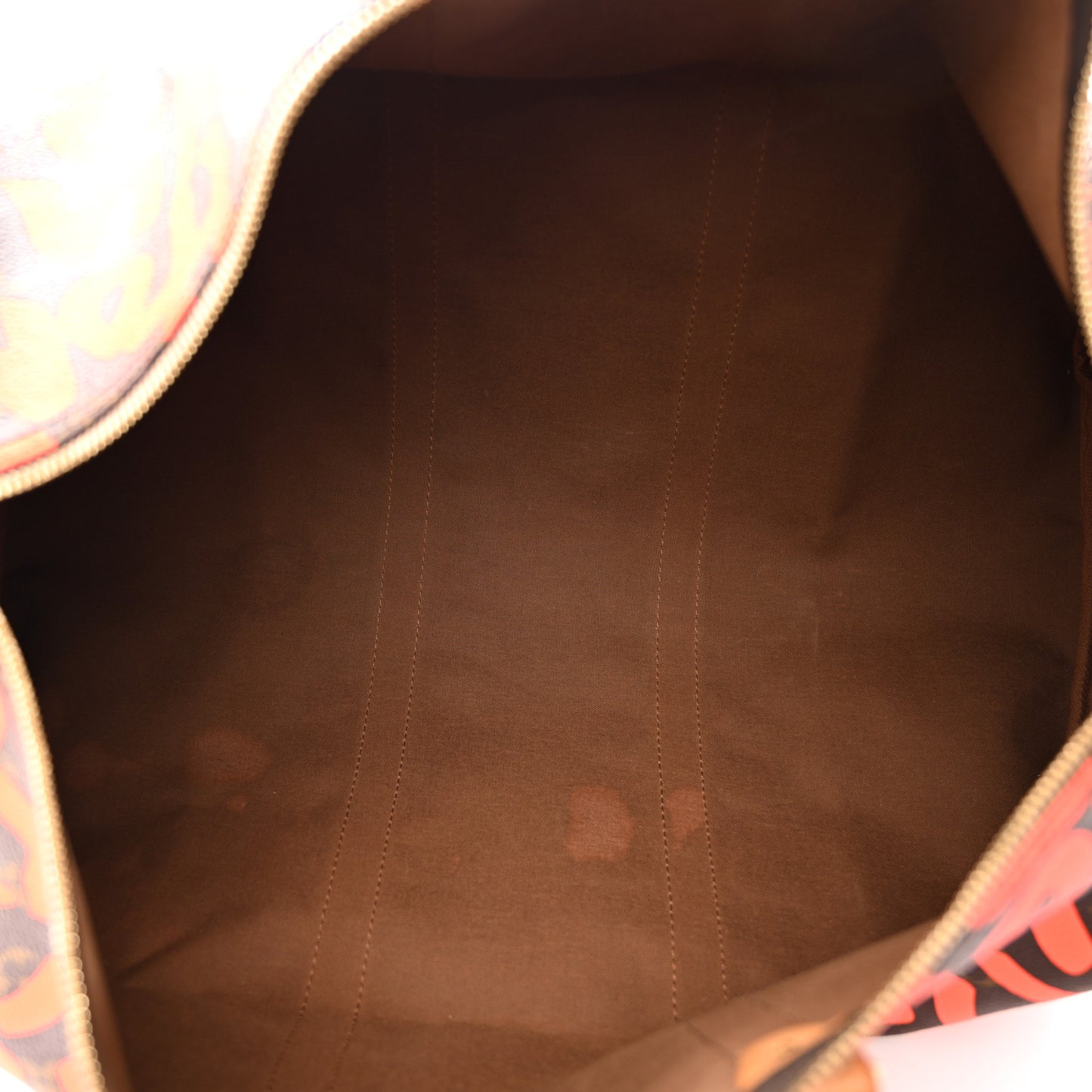 Monogram Graffiti Keepall 50 Orange