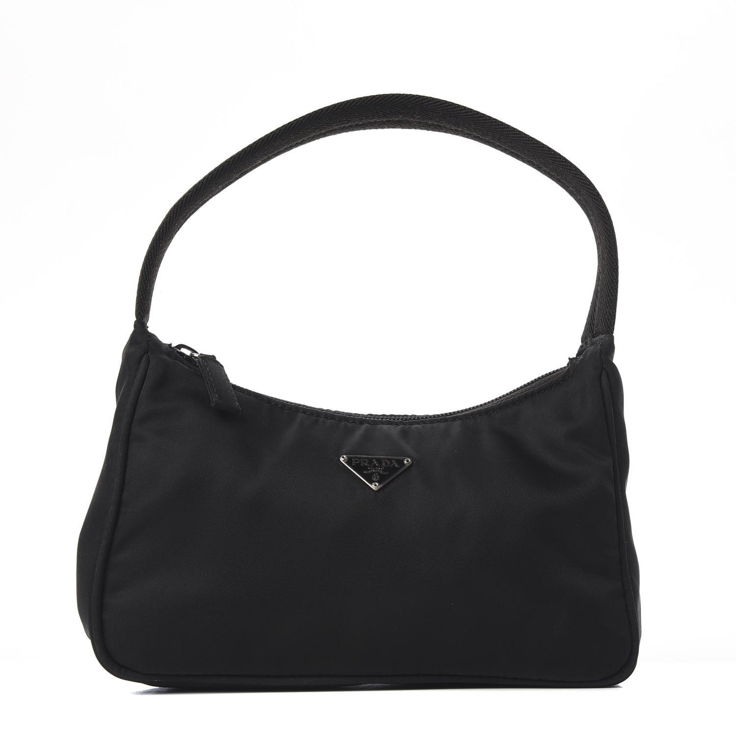 Tessuto Nylon Small Shoulder Bag Black