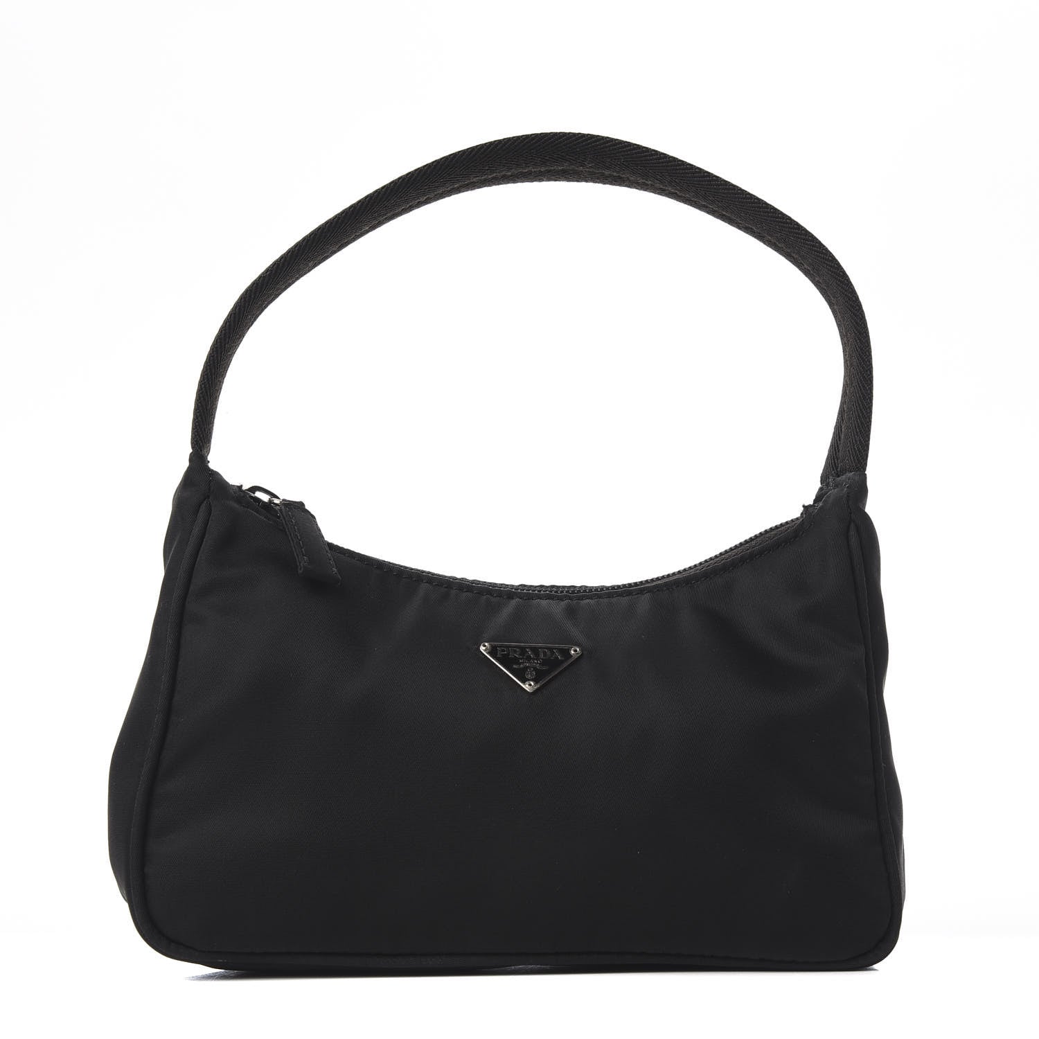 Prada Tessuto Nylon Small Shoulder Bag Black 1 of 9