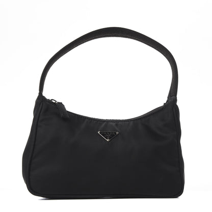 Prada Tessuto Nylon Small Shoulder Bag Black 1 of 9