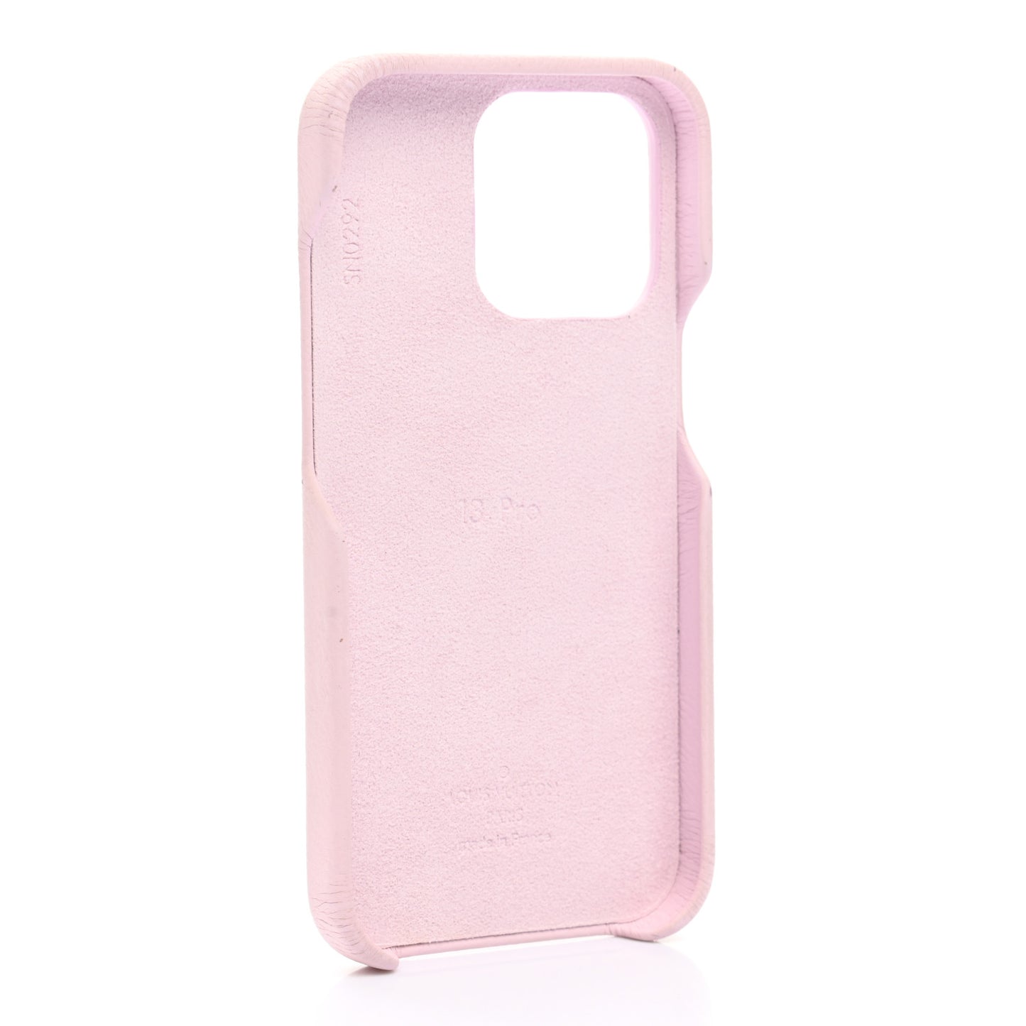 Monogram iPhone 13 Pro Bumper Rose Poudre