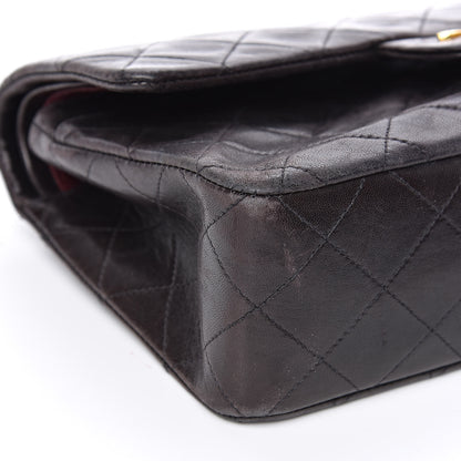 Chanel Lambskin Quilted Small Double Flap Black 8 of 10