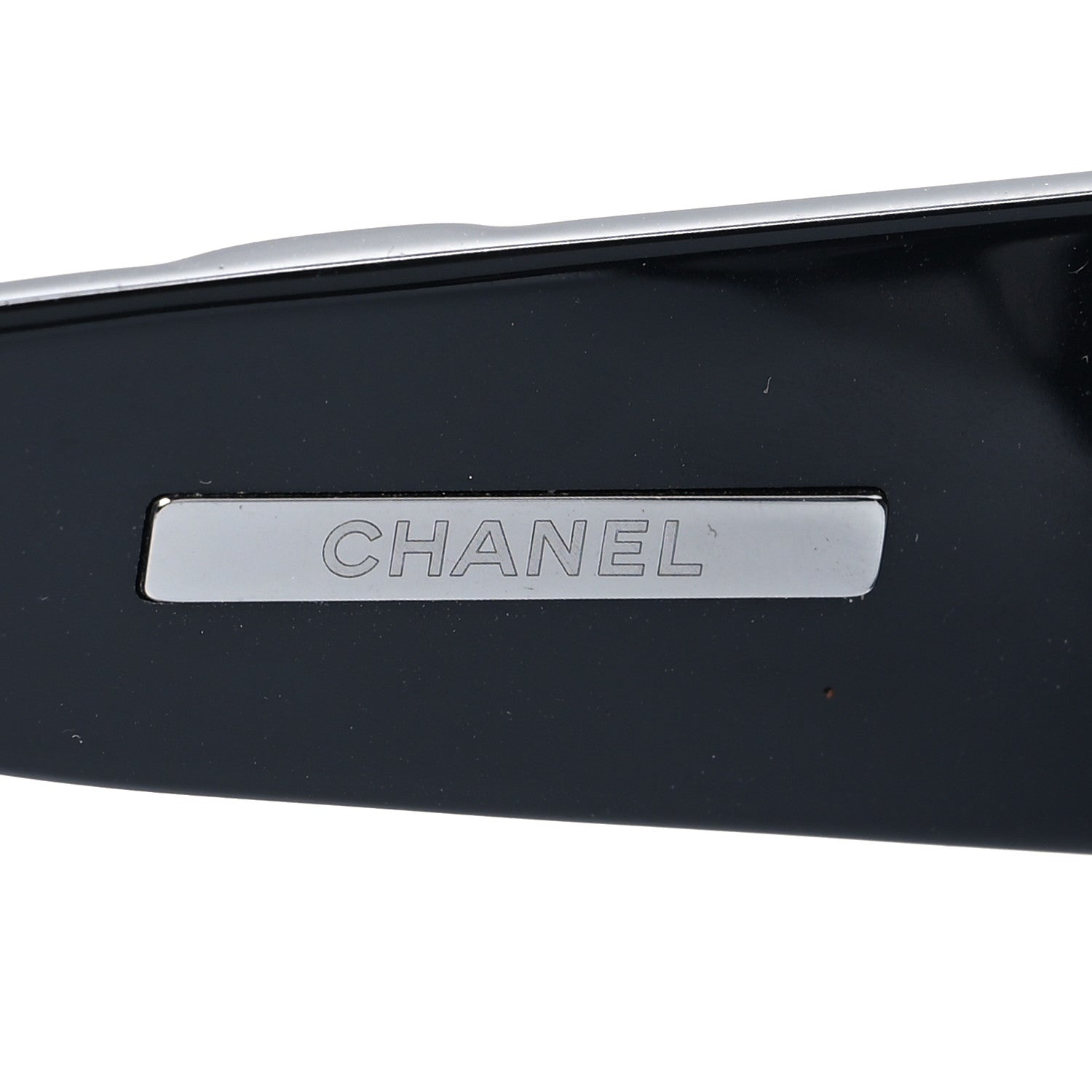 Chanel Oval Sunglasses 5411-A Black 6 of 8
