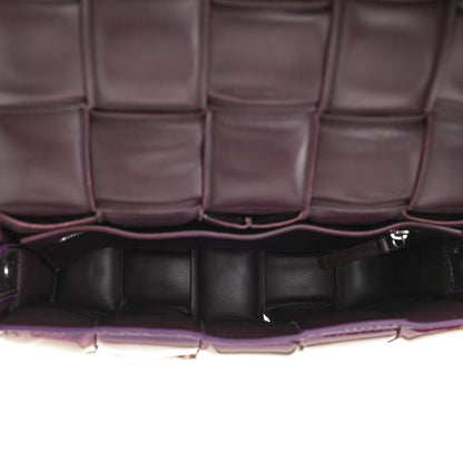 Bottega Veneta Glossy Nail Polish Nappa Maxi Intreccio Padded Cassette Crossbody Bag Holographic 5 of 8