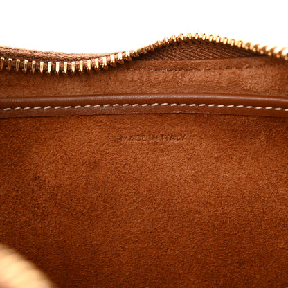 Celine Smooth Calfskin Medium Strap Ava Triomphe Shoulder Bag Tan 6 of 11