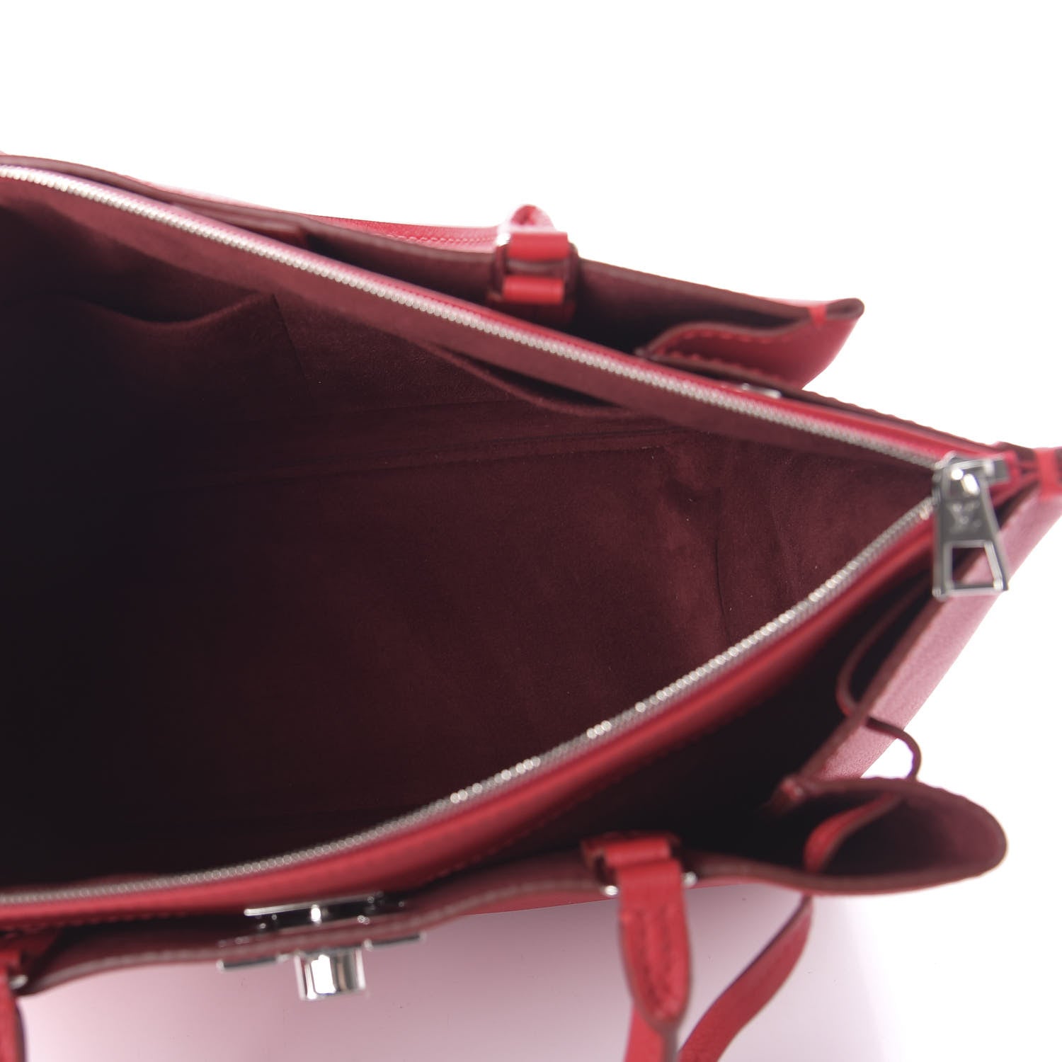 Louis Vuitton Calfskin Lockmeto Rubis 5 of 10