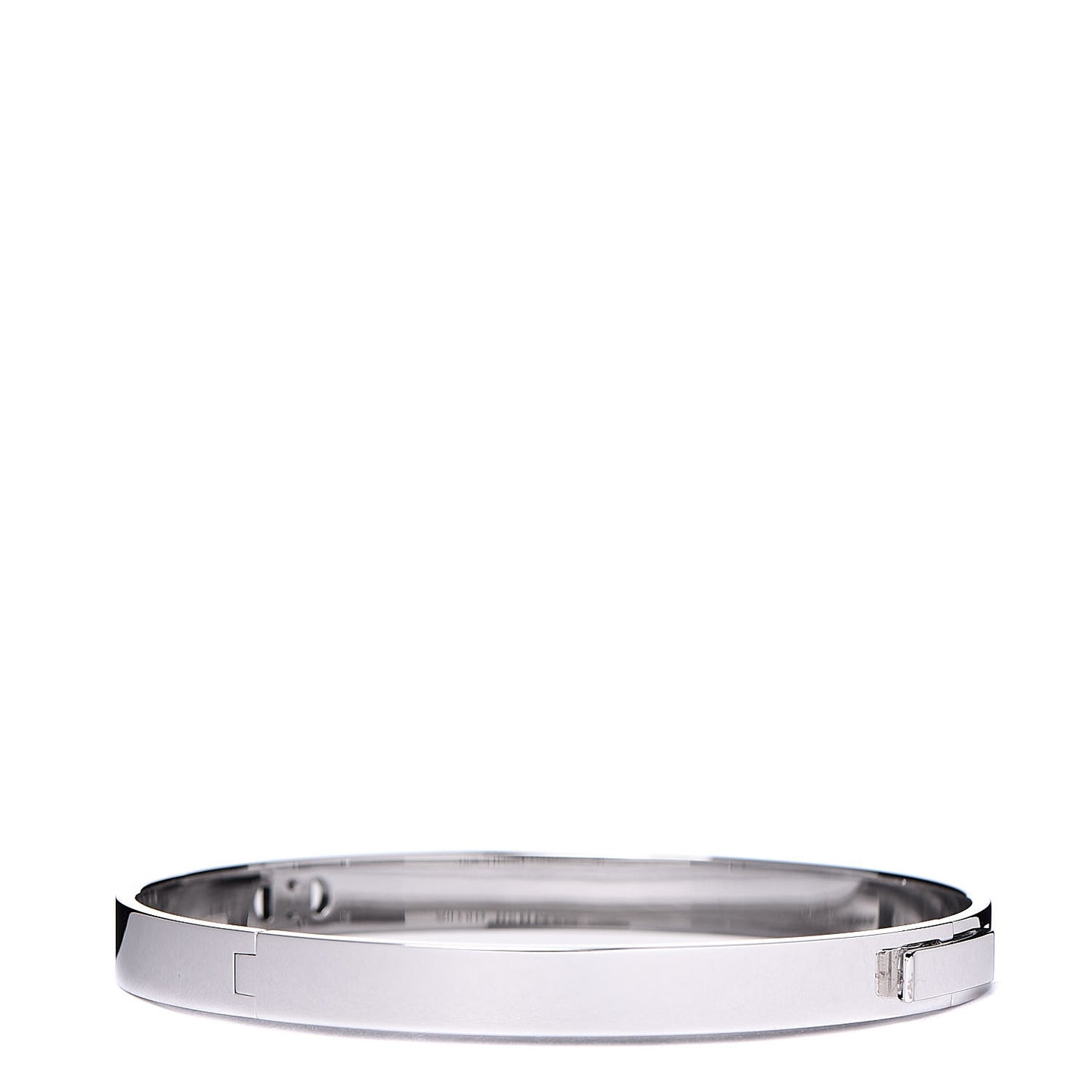 18K White Gold Diamond PM H D'Ancre Bracelet XS