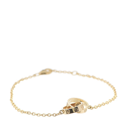 Cartier 18K Yellow Gold Interlocking LOVE Bracelet 1 of 7