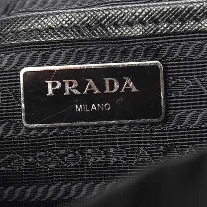 Prada Tessuto Nylon Vela Saffiano Large Backpack Black 6 of 11