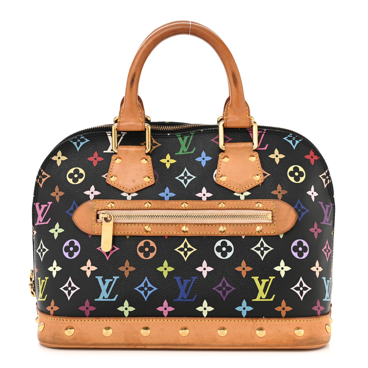 Louis Vuitton Monogram Multicolor Alma Black 1 of 14