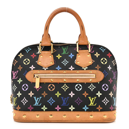 Louis Vuitton Monogram Multicolor Alma Black 1 of 14