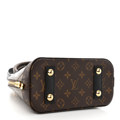 Louis Vuitton Vernis Epi Monogram Alma BB Champagne Metallise 4 of 11