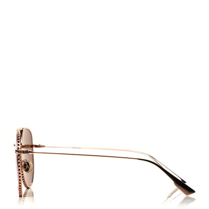 Christian Dior Metal Dior By Dior 2 Sunglasses Gold 3 of 5