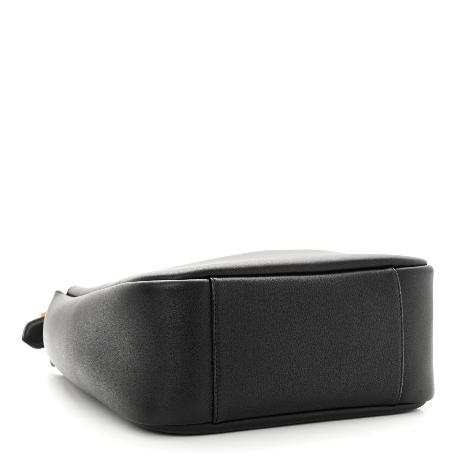 Saint Laurent Smooth Calfskin Small Le 5 A 7 Soft Hobo Black 4 of 10