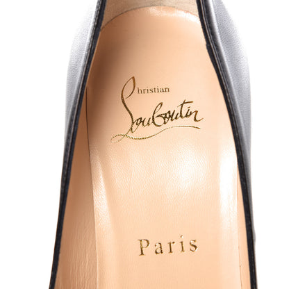 Christian Louboutin Shiny Nappa Pigalle Follies 100 Pumps 36 Black 7 of 9