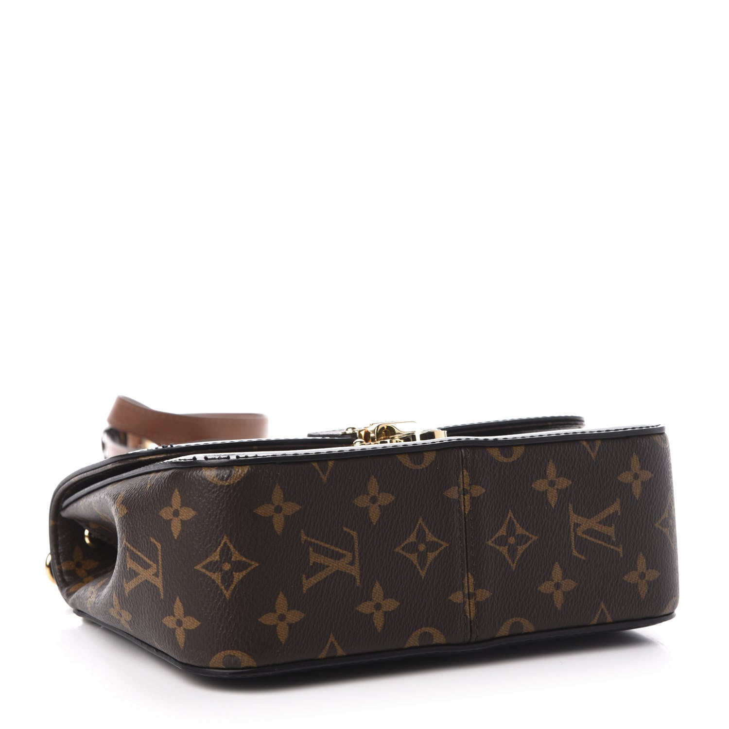 Louis Vuitton Patent Calfskin Monogram Cherrywood BB Black 4 of 10