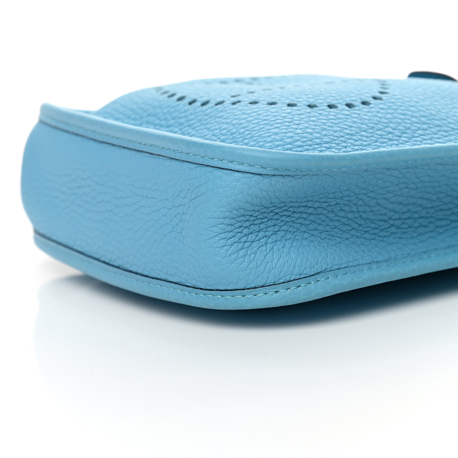 Hermes Taurillon Clemence Evelyne TPM Bleu Du Nord 9 of 10