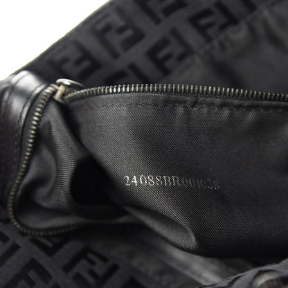 Fendi Zucchino Mama Baguette Black 9 of 10