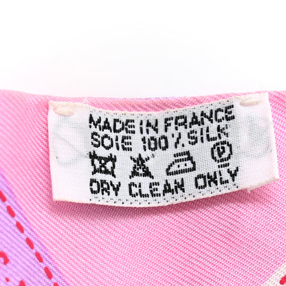 Hermes Silk Bolduc Twilly Pink Multicolor 3 of 5