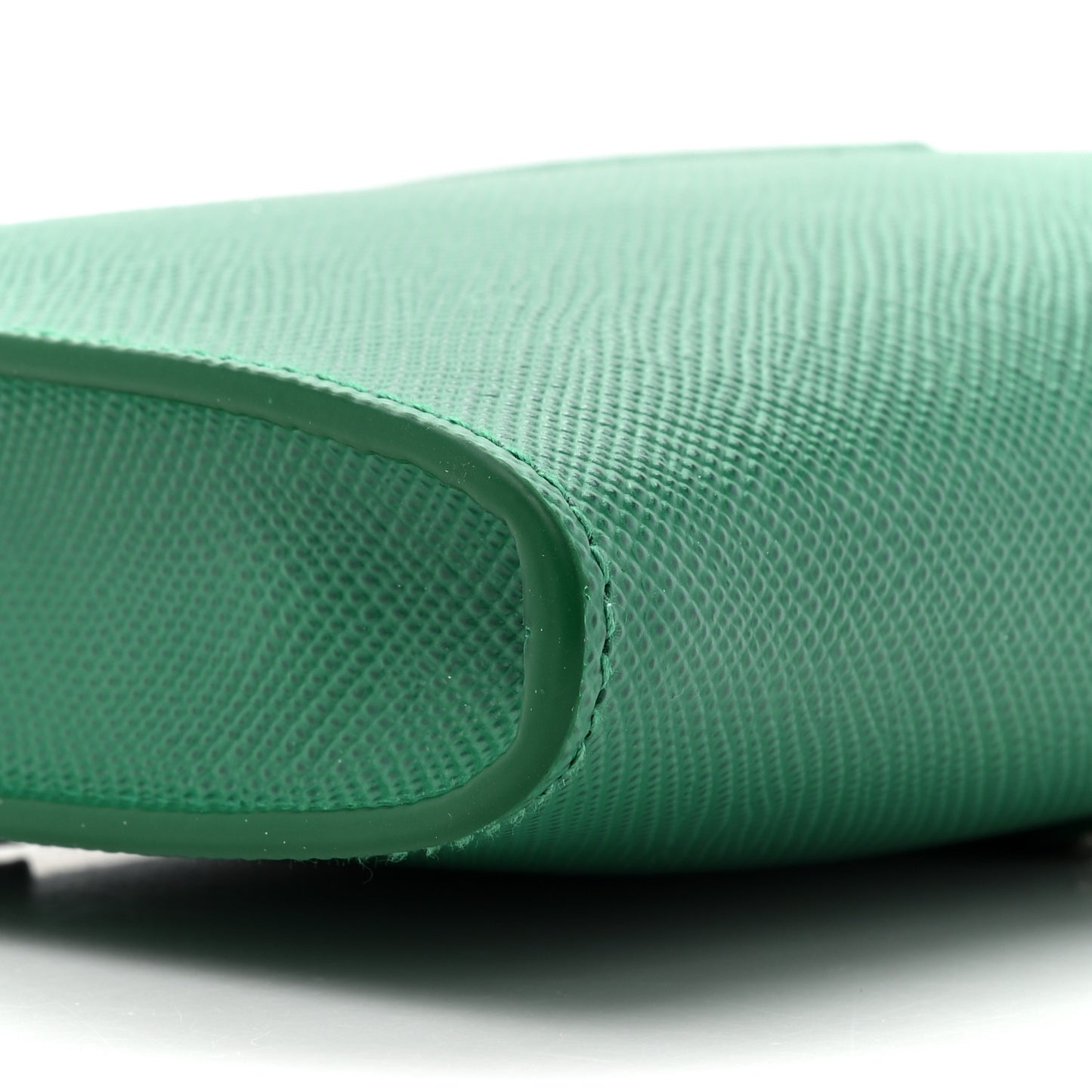 Saffiano Cuir Triangle Logo Crossbody Mango